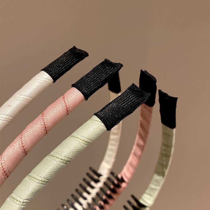 Hairband Headband for Women, Non-slip Hair Pressing and Face Washing, Special for Hair Tidying, Fashionable Headdress with Teeth