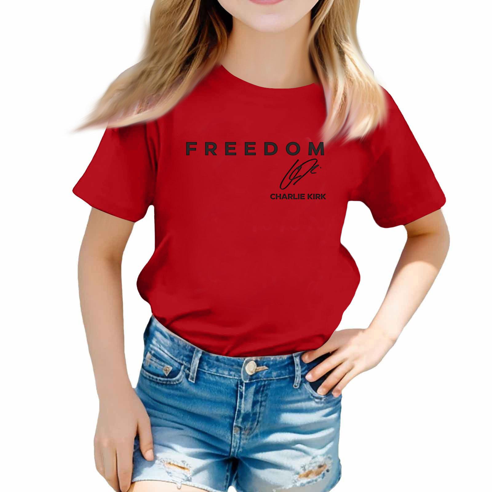 

Футболки для малышей, для девочек и мальчиков, детские топы, футболки с принтом с коротким рукавом для мальчиков и девочек 1-12 лет, Летние 100 красный