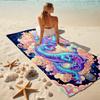 1Pc Colorful Dragon Fantasy Beach Towel Quick Dry Multiuse For Beach Pool Gym Yoga Home Travel Christmas Halloween Xmas Gift G1280