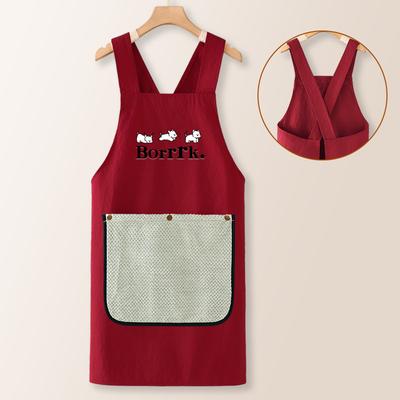 Tablier de cuisine, mode culinaire, version coréenne, joli tablier, vêtements de travail