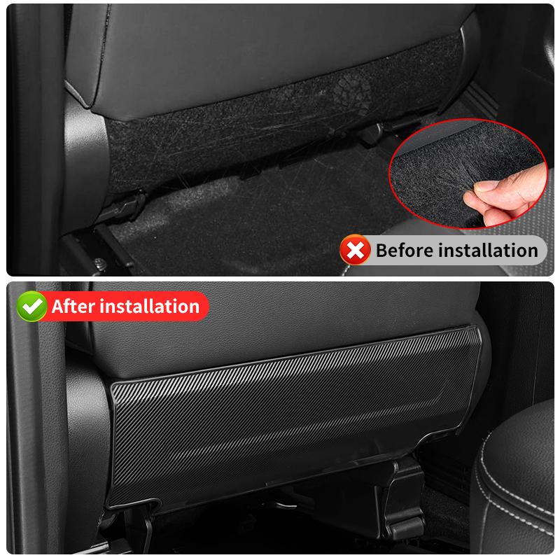 lqbn4 For Toyota120 150 250 Land Cruiser Prado 2003-2025 Stainless Steel Seat protection pad LC120 LC150 LC250 Interior Accessories