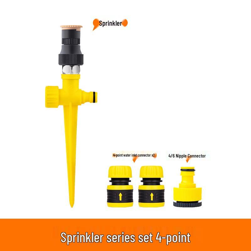 360° Adjustable Automatic Lawn & Garden Sprinkler Head