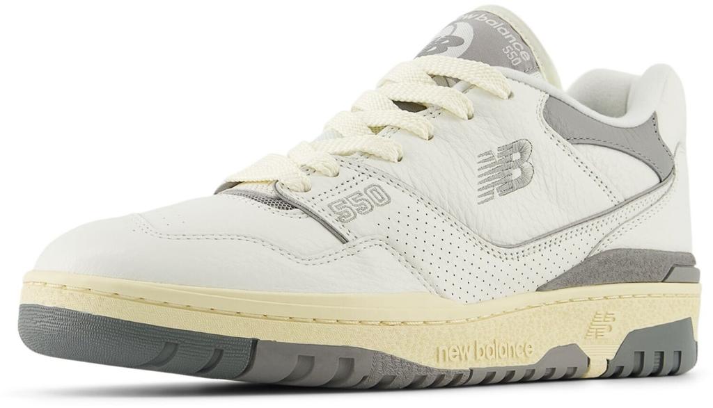 Кроссовки New Balance 550 цвета морской соли с серым и кальциевым покрытием