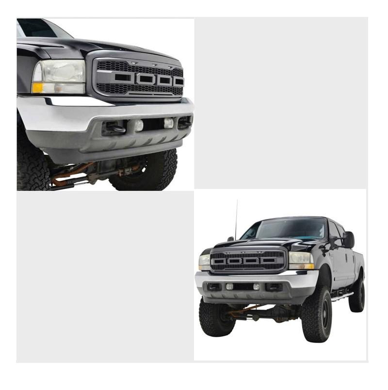 Ford F250 Grille & Bumper Face Modification (1999-2004) - Export Model