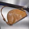 IELGY Korean Version Croissant Bag Niche Soft Leather All-Match One-Shoulder Messenger Half-Moon Bag