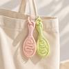 Detangling Hair Comb Keychain Hollow Out Mini Comb Fluffy Styling Tool Hair Brush  Daily