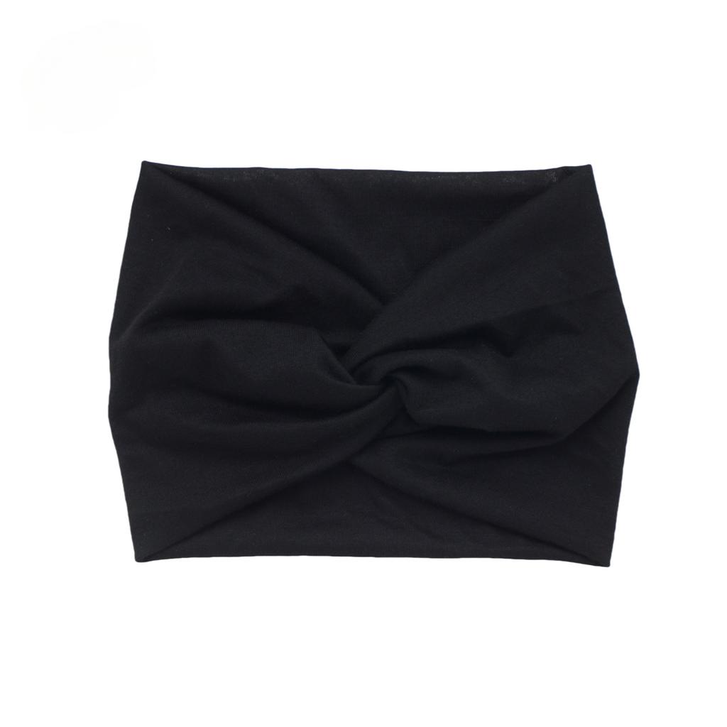 Yoga Hair Bands Twisted Extra Large Turban Head Wraps for Women Workout Headband Wide Headbands