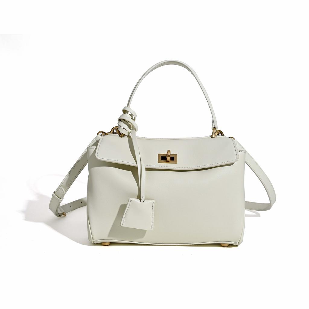 2025 Cross Border Rode Tote Top Leather Fashion Commuter Handbag Star Same Style Genuine Leather Women's Bag