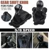 Gear Shift Knob Lever Shifter Gaiter Boot Handbrake Parking Boot Cover Case For Ford Focus 3 MK3 1.6 2012 2013 2014 2015 2016