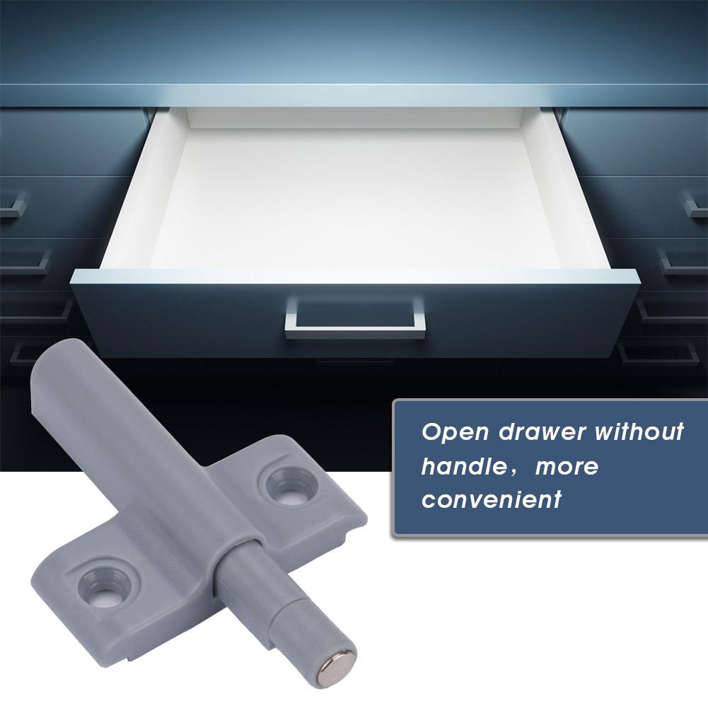 10pcs Magnetic Cabinet Door Catches Buffer Free Handle Drawer Rebound Bumper(small)