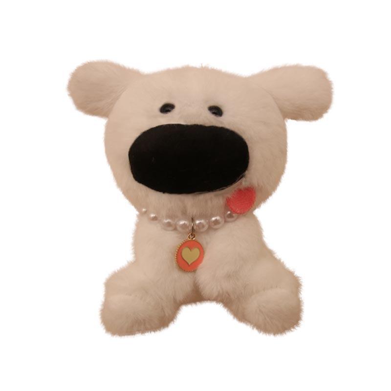 Cute Cute Big Nose West Highland Dog Pendant Plush Toy Doll Puppy Bag Hanging Keychain Kid