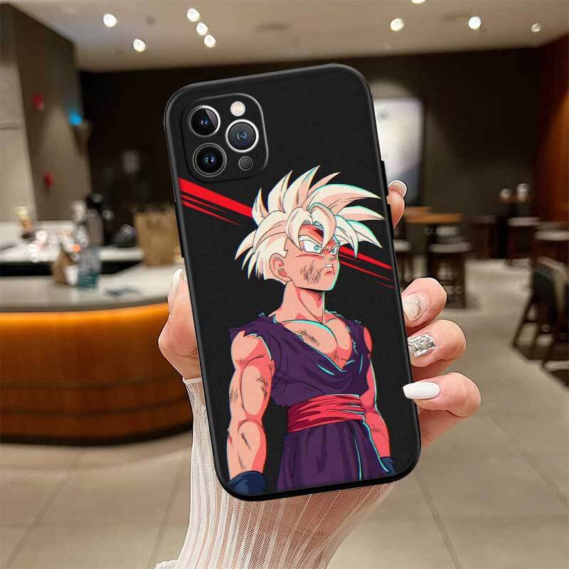 Dragon Ball Goku Gohan Phone Case for Samsung S20 S21 S21S S22 S23 S24 FE Ultra Plus Lite F06 F16 M06 M16 M56 A07 A17 A36 A37 A55 A57