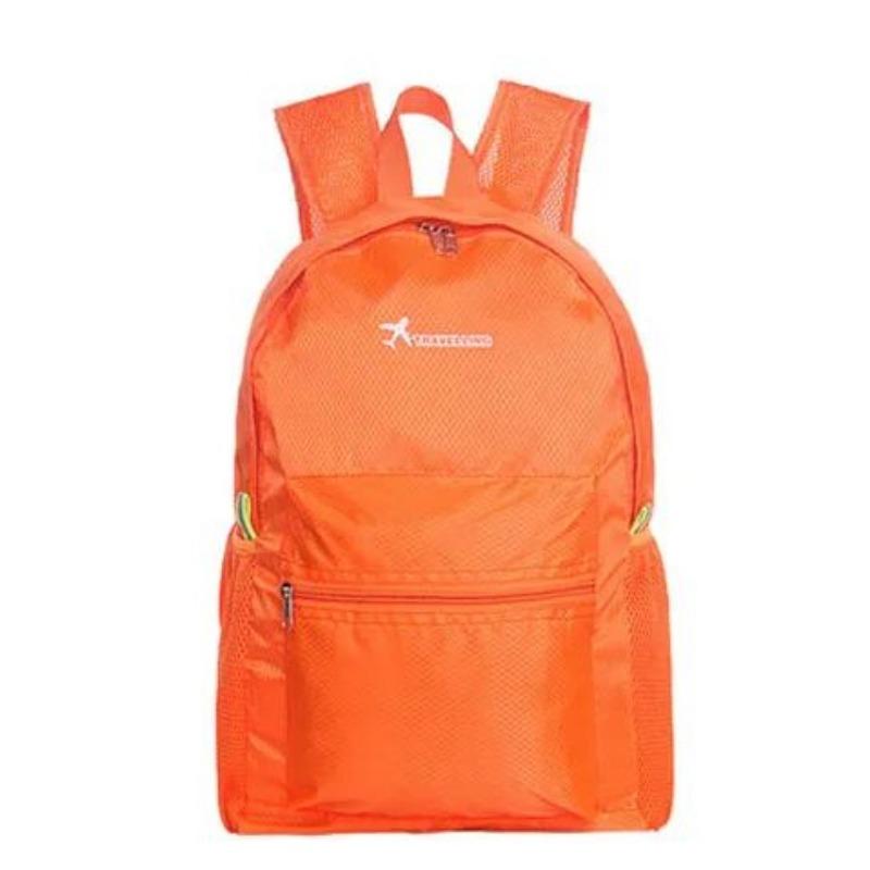 New Nylon Backpack Women Large Capacity School Bag Solid Color Girls Travel Bags Students