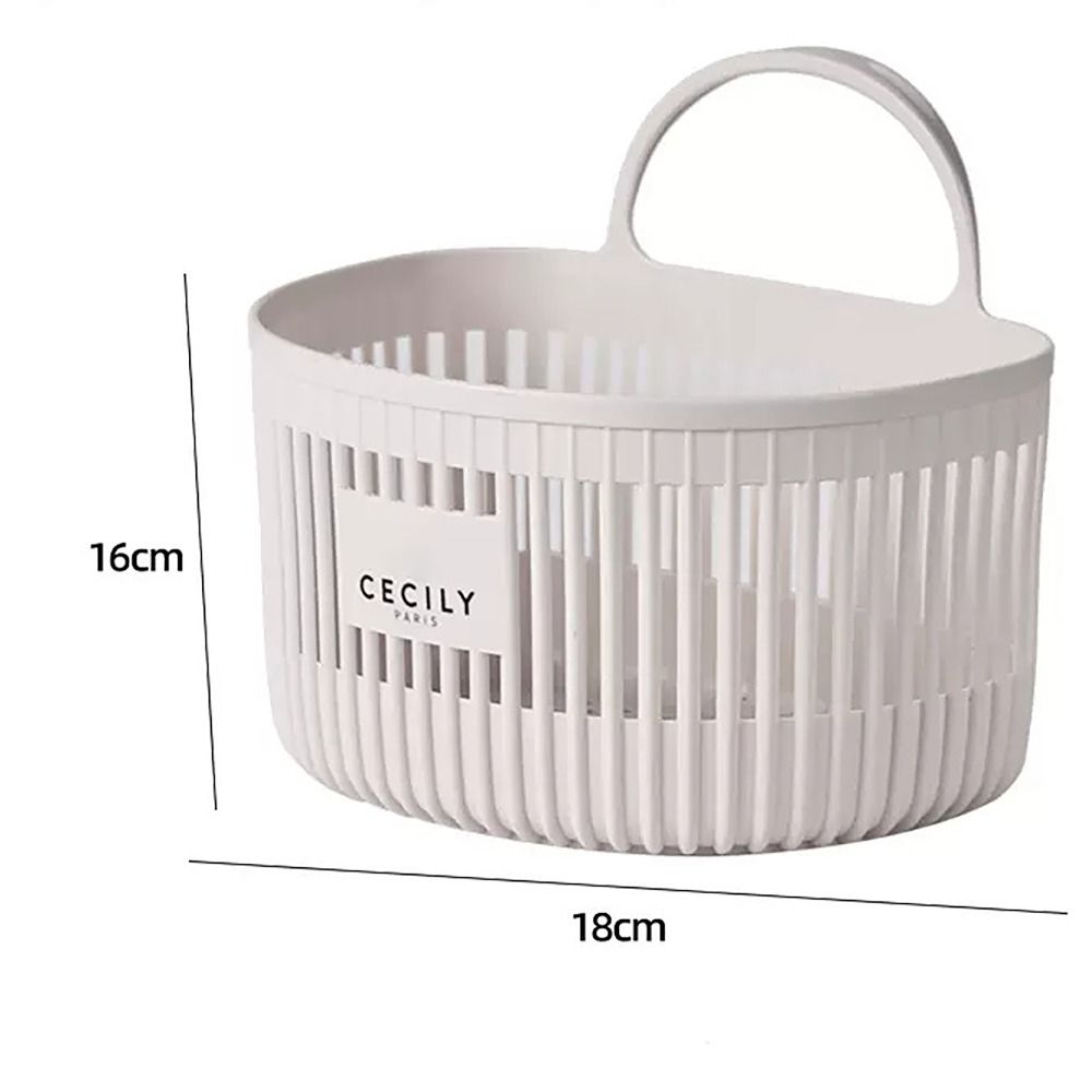 INS Style Stationery Storage Basket with Handle Garlic Ginger Storage Box  for Kitchen Dormitory