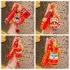 Keychain Dragon Adorable Lunar New Year Charm Silicone Cartoon Gift Accessory