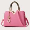Women's PU leather bag crossbody bag large capacity shoulder bag travel shopping luxury design fashion