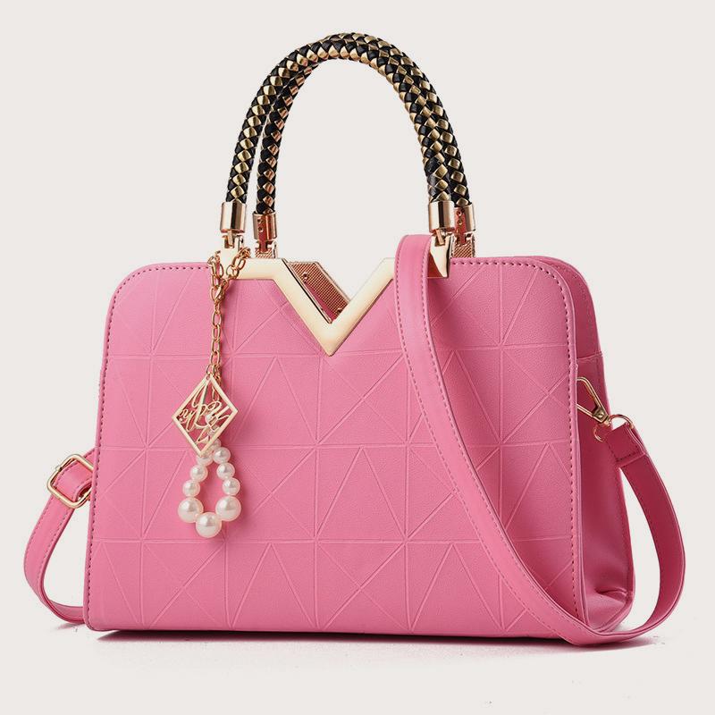Women's PU leather bag crossbody bag large capacity shoulder bag travel shopping luxury design fashion