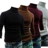 Comfortable Mens High Collar Sweater Turtleneck Long Sleeve Stretch Warm Jumper For Every Occasion