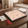 Faltbares Xiangqi Strategie Brettspiel Set Tragbares Chinesisches Schach Set Büro
