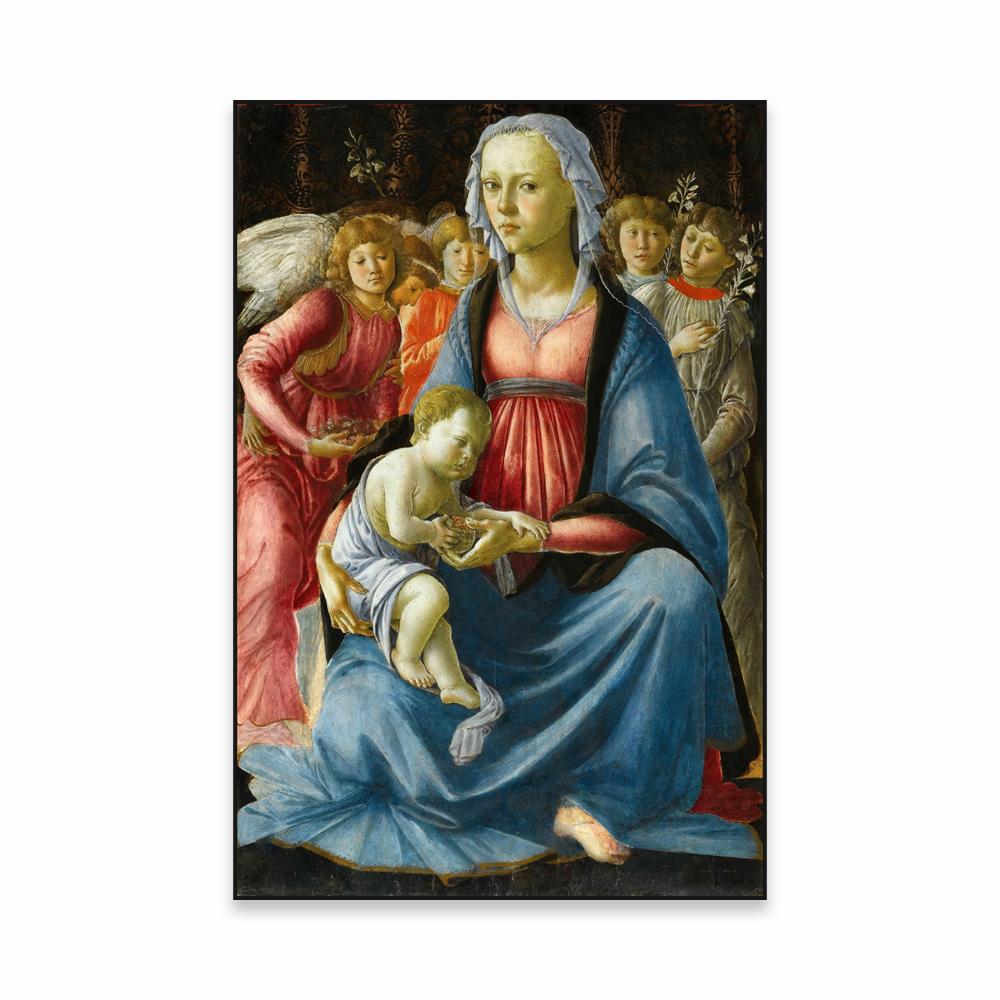 Classical Sandro Botticelli Oil Painting Poster Renaissance Art Prints Birth of Venus Canvas Painting Gallery Home Bedroom Decor