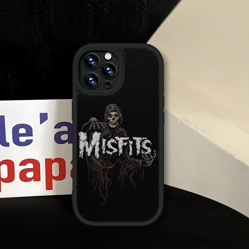 

The Misfits Glenn Danzig Phone Case Soft Black For IPhone 13 14 15 12 11 Pro Max Mini Xs X Xr 7 8 Plus SE2020 Leather Coque iPhoneX