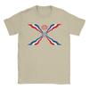 Assyrian Flag  TShirts Men  Crazy Cotton Tees O Neck Short Sleeve T Shirts Printed Clothing