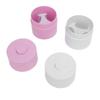 Lash Glue Storage Tank Vacuum Leak Proof Cylinder Sealed False Eyelash Glue Organizer Pink White
