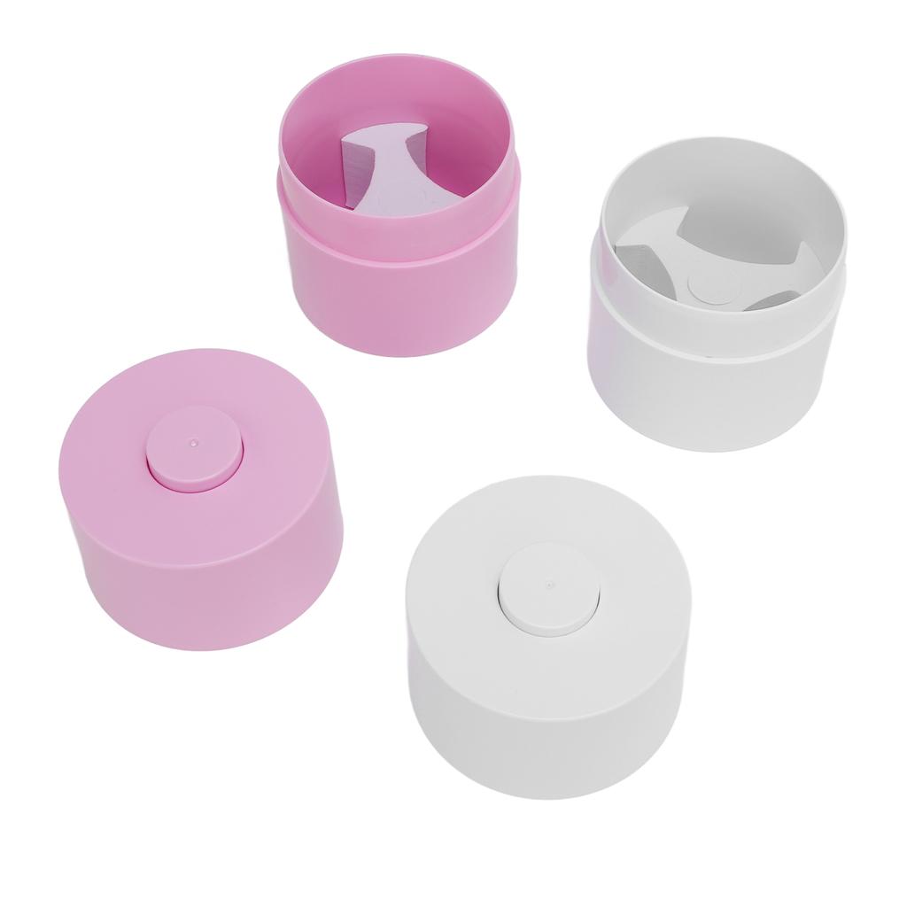Lash Glue Storage Tank Vacuum Leak Proof Cylinder Sealed False Eyelash Glue Organizer Pink White