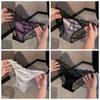 Low Waist Seamless Lace Briefs Ultra-thin Women's Mesh Underpants Lace Flower Panties  Lingerie