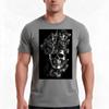 Mrsliquidskull Tshirt Summer Casual Cotton Tee Oversized Streetwear Tops Vintage Graphic Print Loose Fit Short Sleeve
