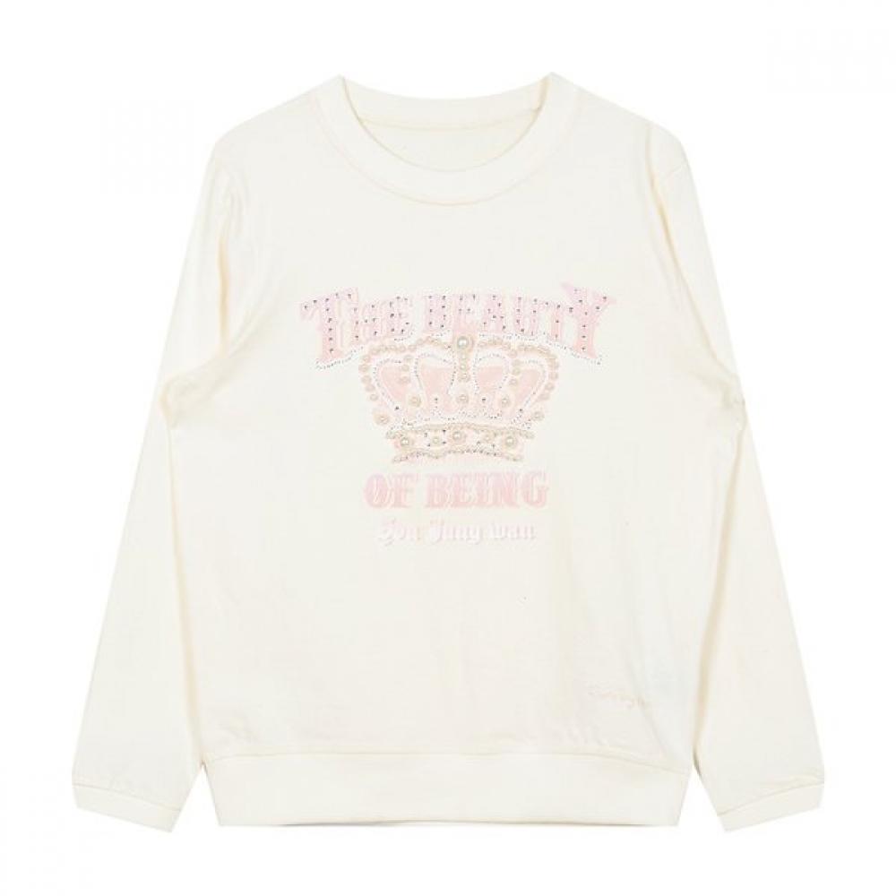 SON JUNG WAN Bidding Lettering Crown Pullover Zdr6161190
