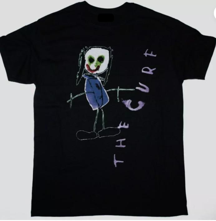 Футболка The Cure, рубашка ГОРЯЧАЯ - Подарок папе, новая - лучшая НОВАЯ ГОРЯЧАЯ Унисекс Футболка S