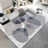 Living Room Large Area Carpet Bedroom Decor Gray Rug Home Soft Washable Floor Mat