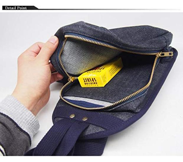 KOJIMA GENES shoulder body bag RNB-953 hickory FREE
