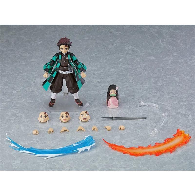 Anime Demon Slayer: Kimetsu No Yaiba Series 14cm Ko Articulated Figure Model Doll Desktop Decoration Trendy Toys Otaku Gifts