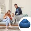 Lazy Sofas Cover Large Bean Bag Cover Without Filler Breathable Adult Child Tatami Living Room Decorative Cover