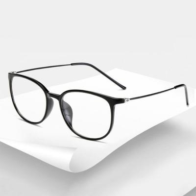 Myopia Glasses for Men Women Fashion Thin Frame Computer Glasses Retro Blue Light Blocking Eyewear -1.0 -1.5 -2.0 -2.5 To -6.0
