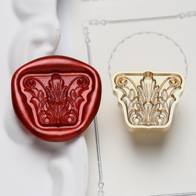 3D Relief Skulptur Europäischen Stil Dekorative Druck Wachs Siegel Stempel Klassische Siegel Briefmarken Hochzeit Karten Dekor