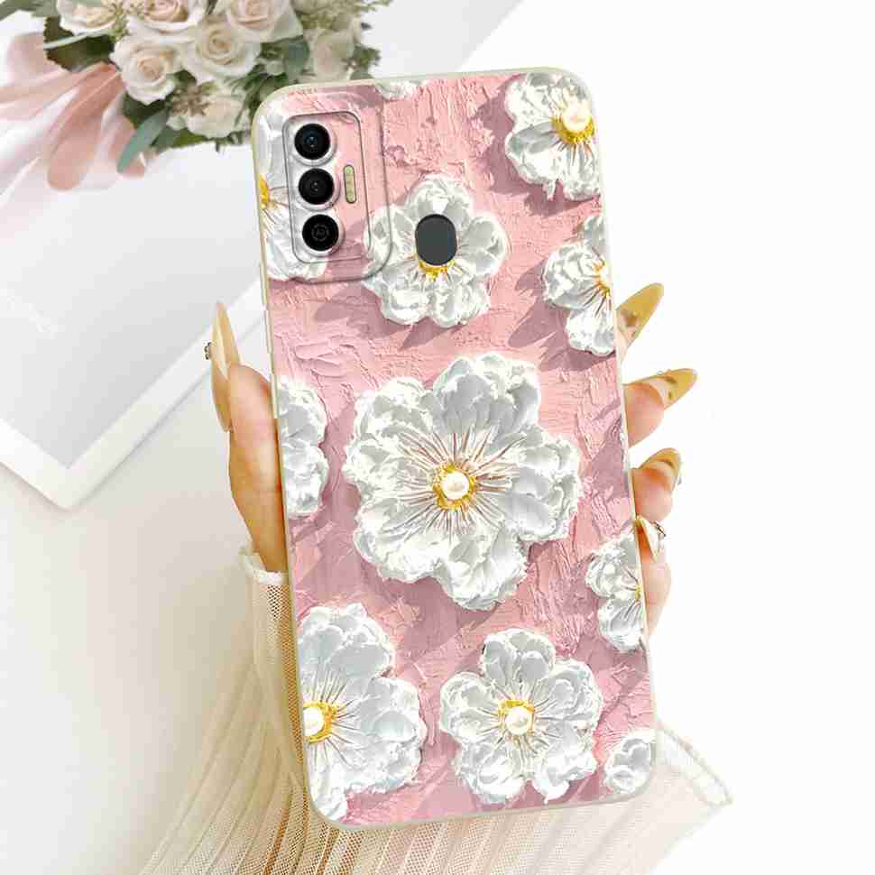 For Tecno Spark 7 Fashion Dragon Shockproof Protector Protective Phone Casing Spark7 7P 7Pro KF6 KF7j Soft Silicone Case Cover