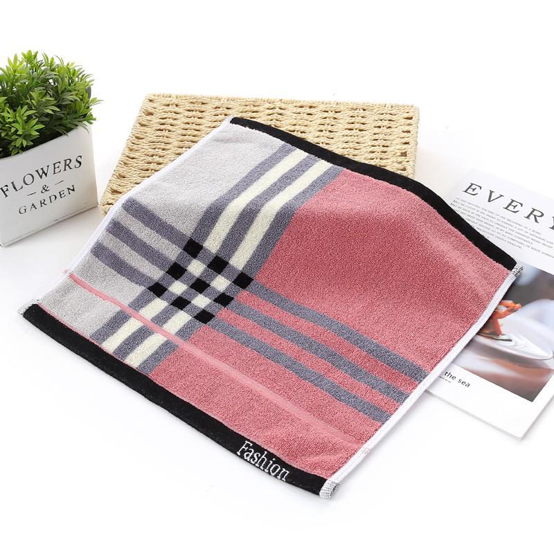 Cartoon Puppy Bear Quick-Drying Jacquard Hand Towel, 100% Cotton, 25x25 cm.