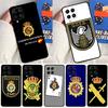 Logo de la Police Nationale Espagnole Pour Samsung Galaxy M33 M13 M14 M12 M32 M52 M31 M55 M15 M11 M21 M35 M53 M34 M54 M06 M16 Coque