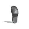 adidas Alphabounce Slide 2.0 Breathable Rubber Sole Non-Slip Slide Sandals Unisex Sandals Gray GY9419