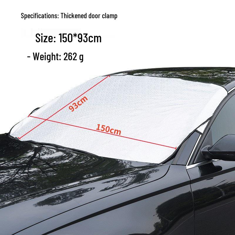 Thickened Windshield Sunshade Umbrella - Heat Insulation & Sun Protection