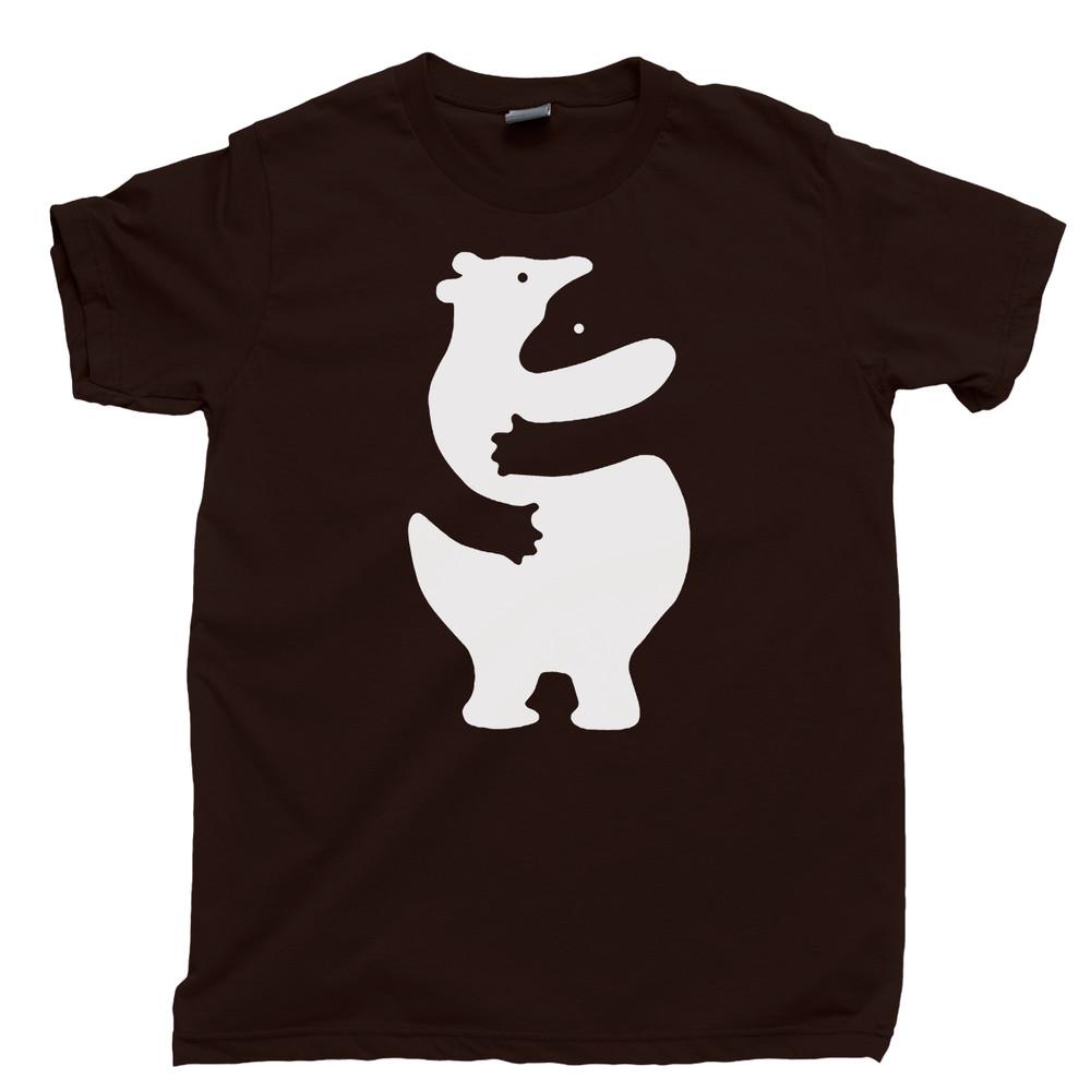 Polar Bear Hug Grizzly Black Teddy Pooh Huggy Bear Cub Animal Hugger Tee Unisex T-Shirt XXXXL