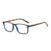 New Anti Blue Light Retro Small Frame Reading Glasses PC High Definition Lightweight Fashionable Presbyopia Glasses