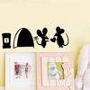 Cute Mouse Couple Love Heart Wall Art Sticker Vinyl Decal Wall Sticker Decor ARI