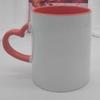 DIY Customized 350ML 12oz Ceramic Mug Heart Handle Type Personalized Print Picture Photo LOGO Text Couple Gift Coffee Travel Mug