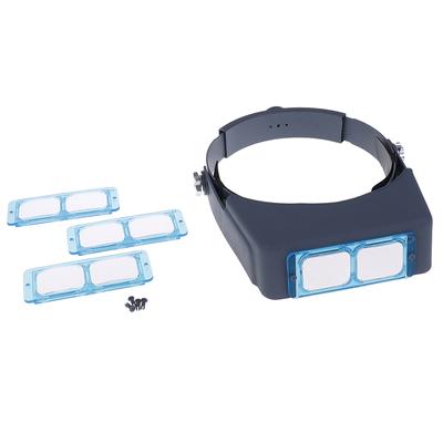 Optivisor Lupă cu bandă pentru cap Reparații lupă Cască Lupă Ochelari