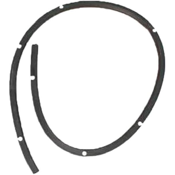 for 2007 2008 2009 2010 2011 2012 2013 Toyota Corolla Front Back Engine Hood Sealing Strip Trim Rubber Weatherstrip (Frong Sealing Strip) Back sealing strip
