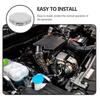 3Pcs Universal Fuel Tank Caps Leakproof Metal Gas Cap Replacement for Mini Bikes Dirt Bikes Generators Tiller